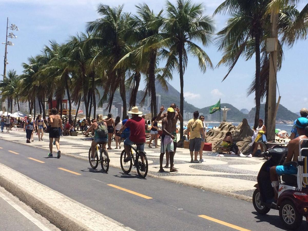 Copacabana Rio Praia 1 Rio de Janeiro Bagian luar foto